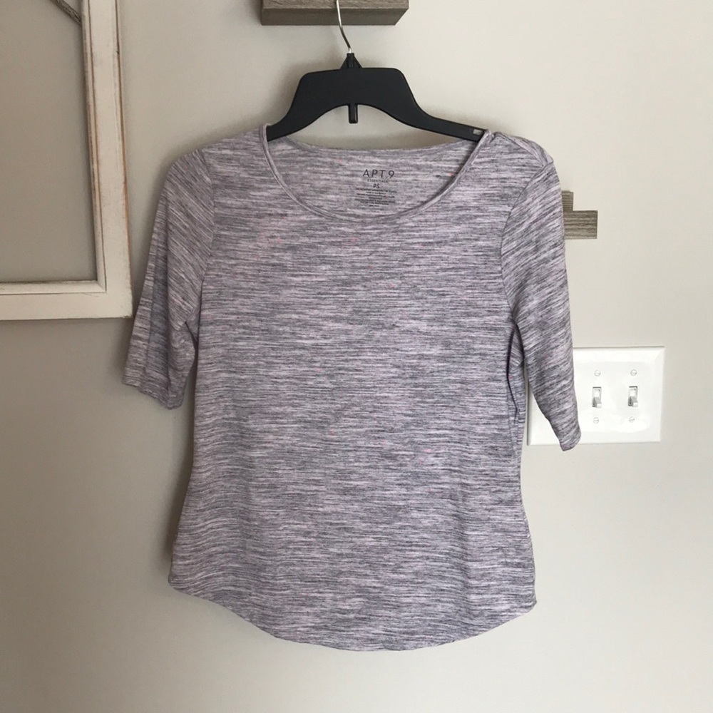 APT 9 Essential Elbow Sleeve T Shirt